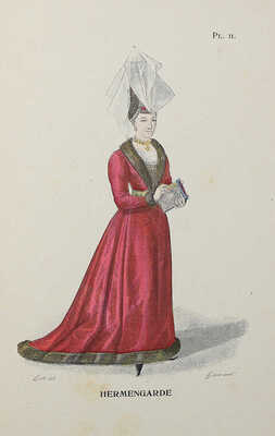 [Собрание В.Г. Лидина] La mode par l’image du XII au XVIII Siecle [Мода через образы XII–XVIII вв.]. Albin Michel, 1905.